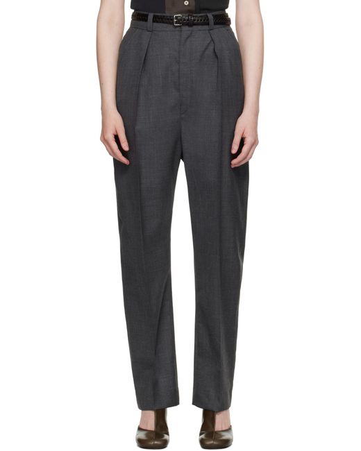 Lemaire Blue Salomon Dropped Crotch Soft Pants