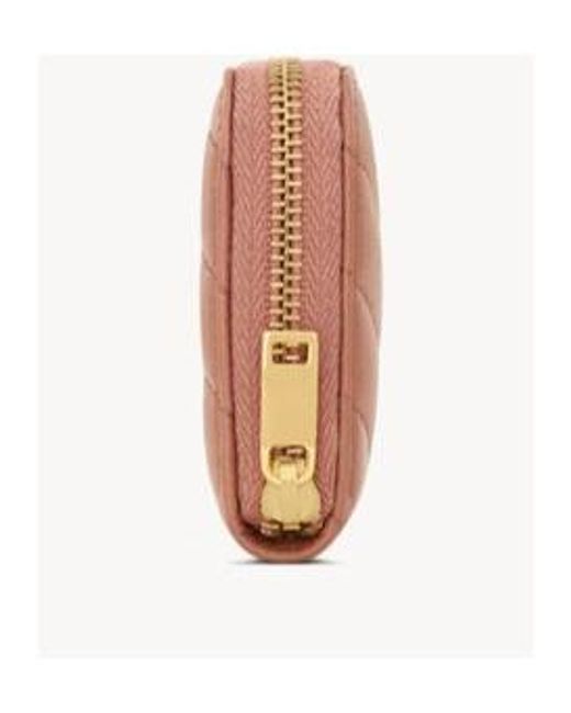 Saint Laurent Pink Cassandre Wallet