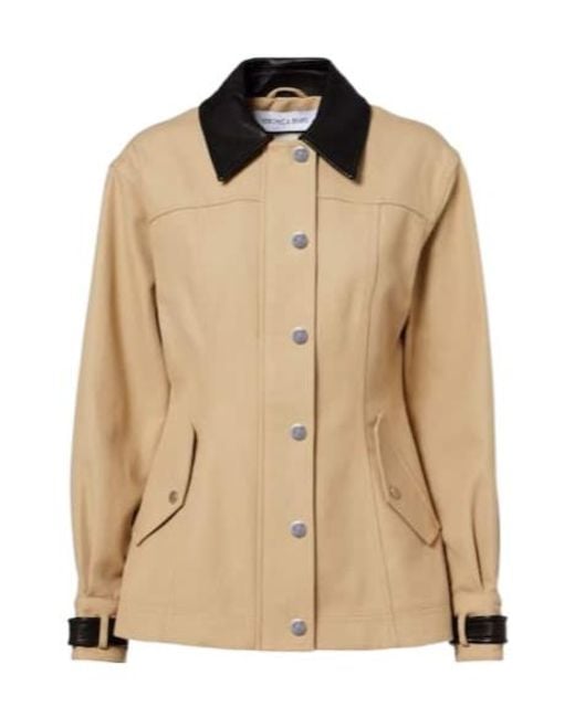 Veronica Beard Natural Waist-Cinching Casual Jacket
