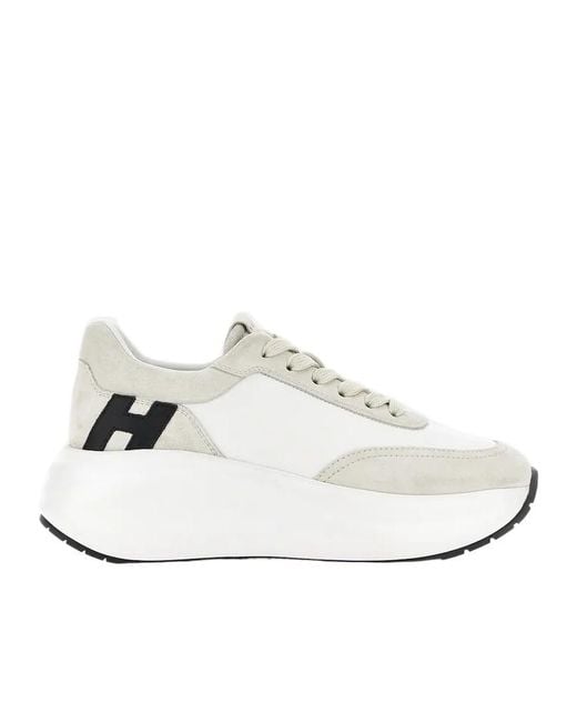 Hogan White Sneakers Maxi I Active