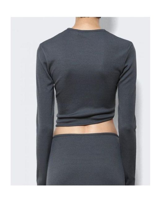 Christopher Esber Gray Top