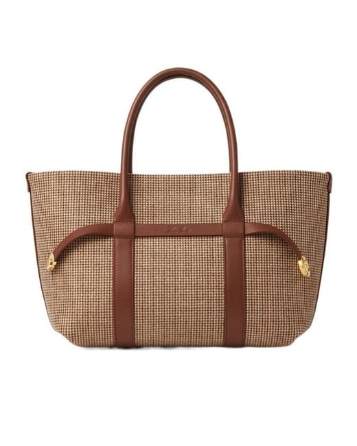 Loro Piana Brown Ghiera Handbag
