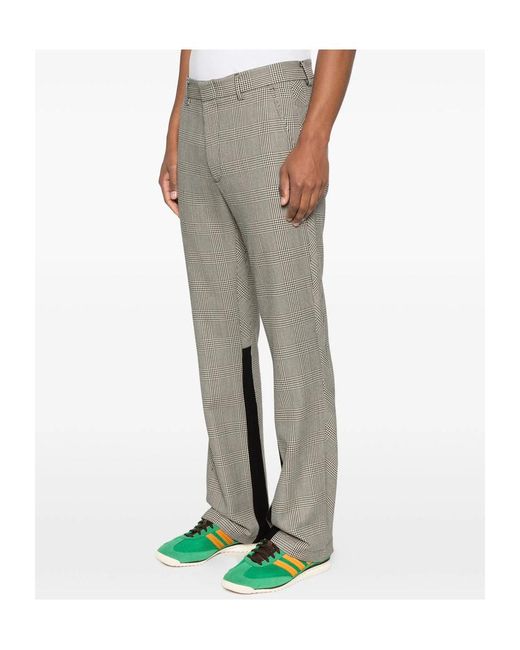 GALLERY DEPT. Gray Plaid Trousers for men