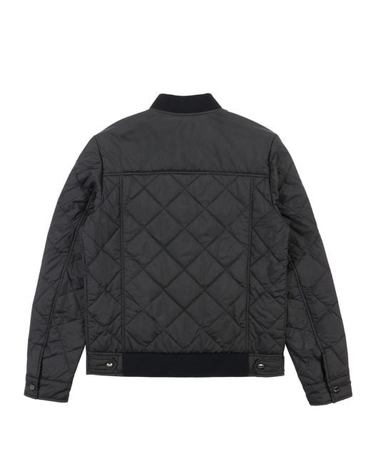 Ferragamo Gray Quilted Cotton Suit for men
