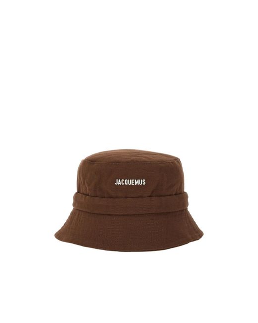 Jacquemus Brown The Gadjo Bucket Hat for men
