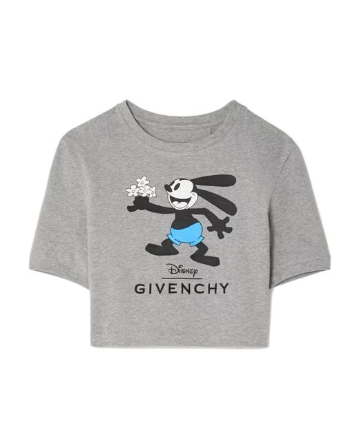 Givenchy Gray X Disney Mickey T-Shirt