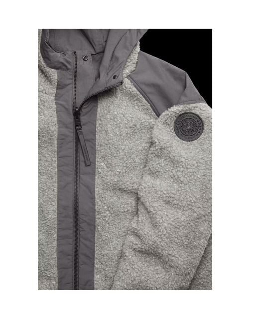 Canada Goose Gray Hooded Jacket for men