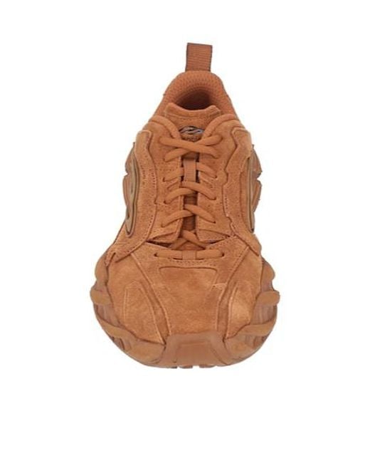 Balenciaga Brown Solidcolor Platform Sneakers