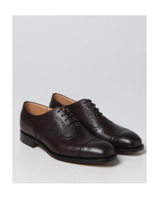 Church's Brown Logo Dress Shoes for men