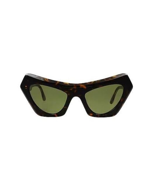 Marni Green Gradient Lens Sunglasses
