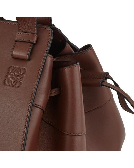 Loewe Brown Medium Hammock Shoulder Bag