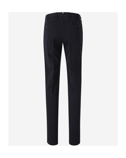 PT01 Blue Slim-Fit Trousers for men