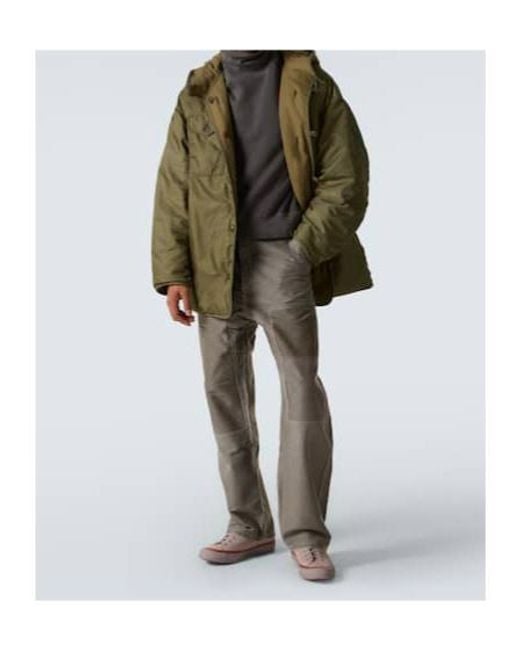 Visvim Green Greely Corps Reversible Down Parka for men