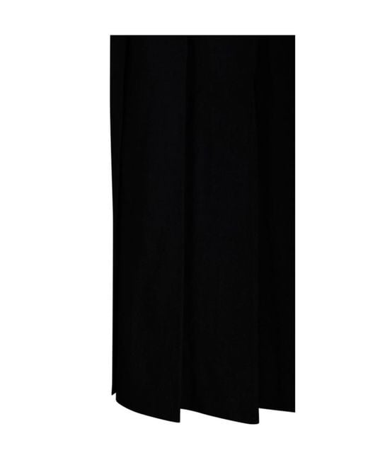 Studio Nicholson Black Fuse Pleated Skirt