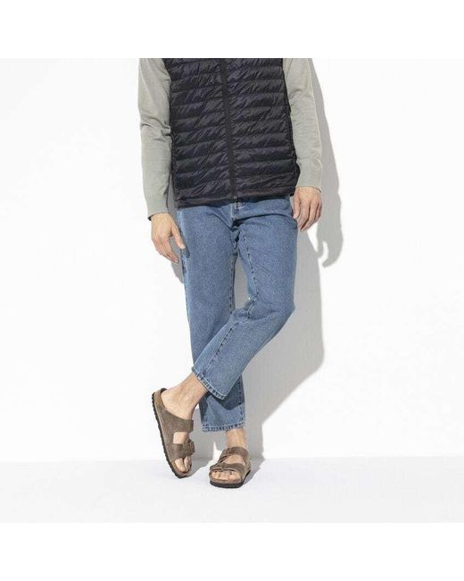 Birkenstock Brown Round Head Slippers for men