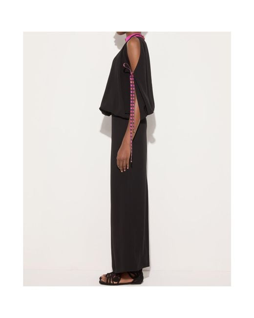 Emilio Pucci Black Printed Dress