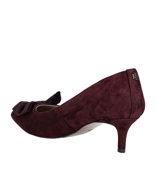 Ralph Lauren Brown Bow High Heels