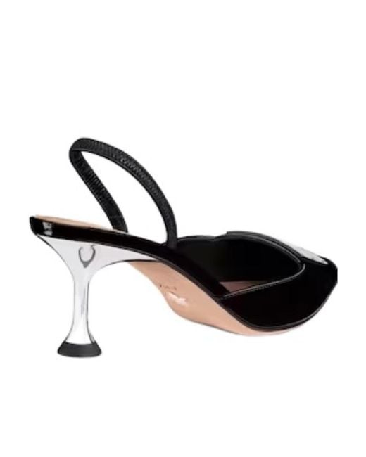 Dior White La Parisienne Slingback Pump