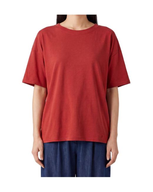 Loulou de Saison Red Ezra Classic Fit T-Shirt