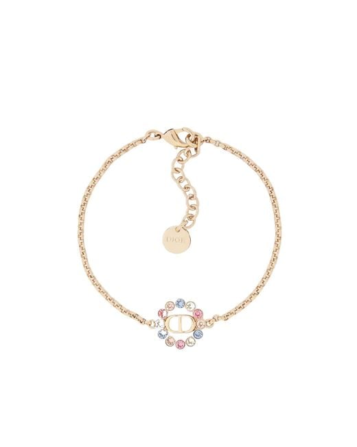 Dior Metallic Christian Petit Cd Duo Bracelet