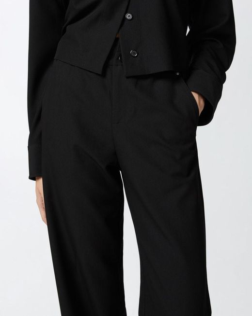 Pinko Black Semaforo High-Waist Trousers