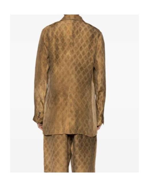 Uma Wang Natural Long-Sleeved Jacket