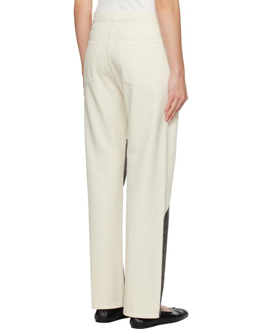 Moschino Multicolor Belt Loop Jeans