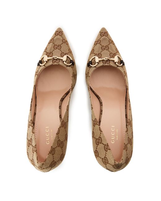 Gucci Brown Pointed-Toe High Heels