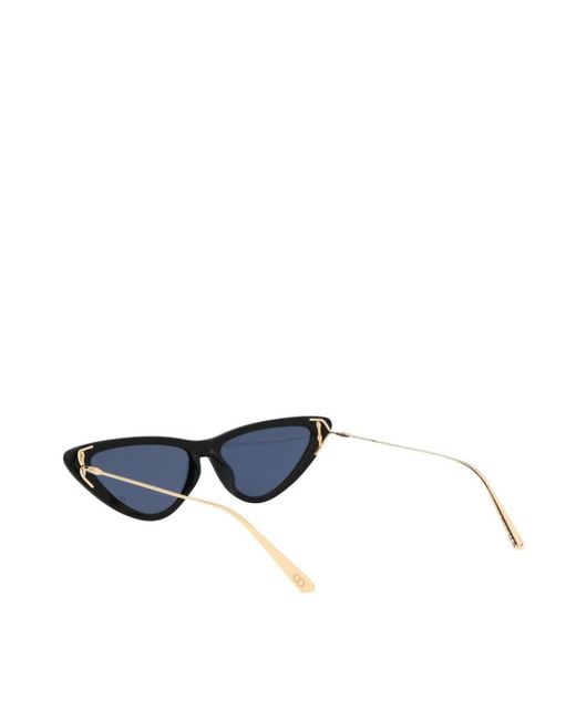 Dior Blue Eyewear Miss Cat-Eye Sunglasses