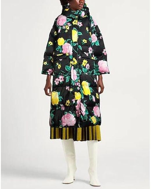 MAX&Co. White Floral Down Jacket