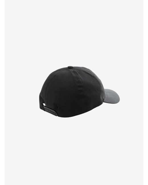 Rick Owens Black Logo Embroidered Baseball Cap for men