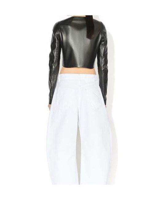 Alaïa Black Soft Lambskin Tailored Jacket