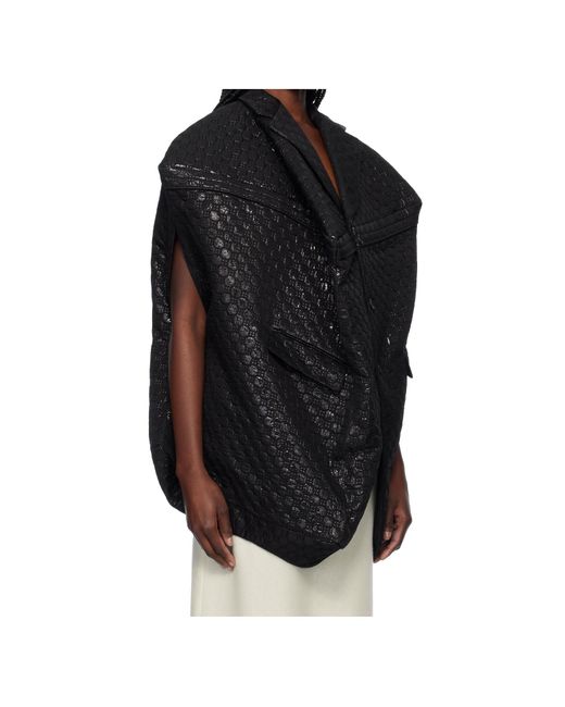 Comme des Garçons Black Lapel Casual Jacket