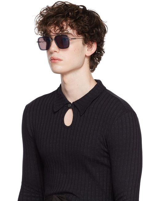 Dita Eyewear Blue Logo Sunglasses for men