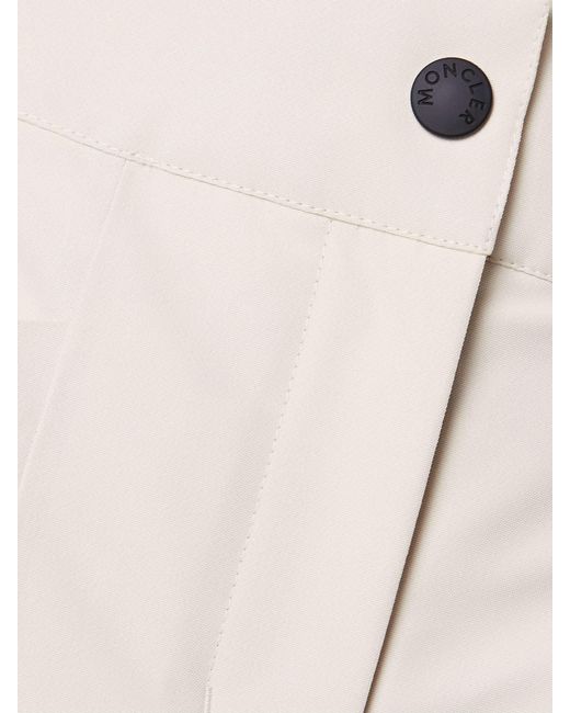 Moncler White Button Ski Pants