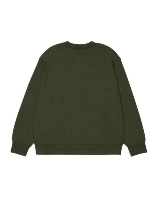 DSquared² Green Logo-Patch Sweater