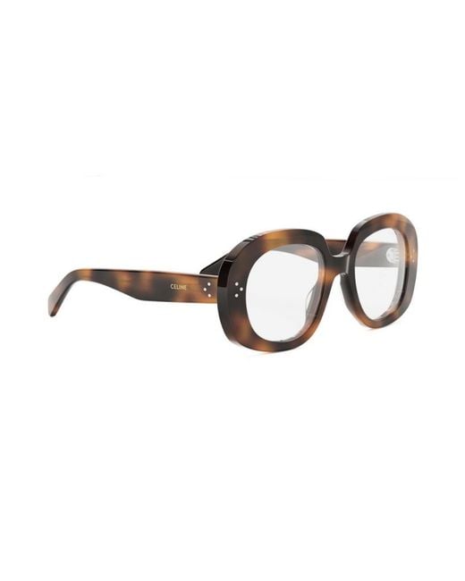 Céline White Full Frame Plain Mirror