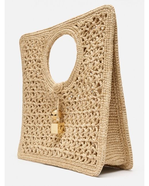 Jacquemus Metallic Small Square Tote