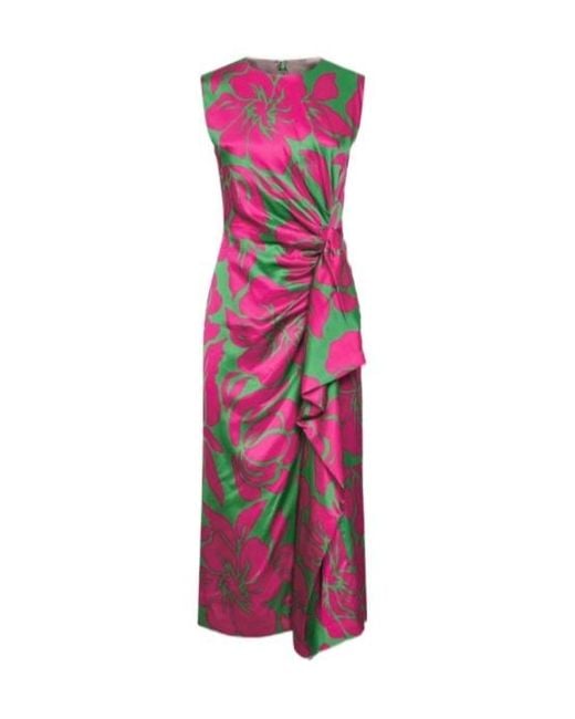 Dries Van Noten Pink Sleeveless Dress