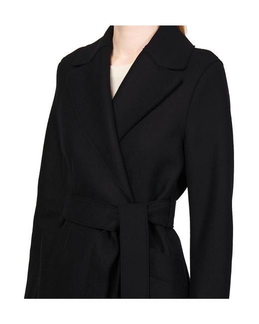 Harris Wharf London Black Maxi Coat