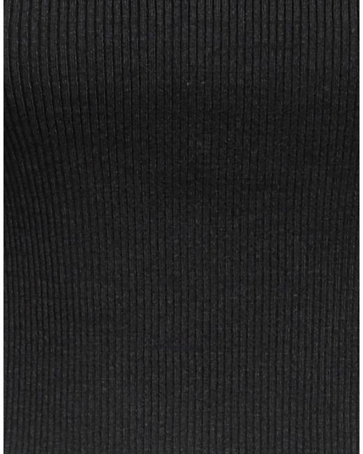 Jacquemus Black One-Shoulder Knit Top