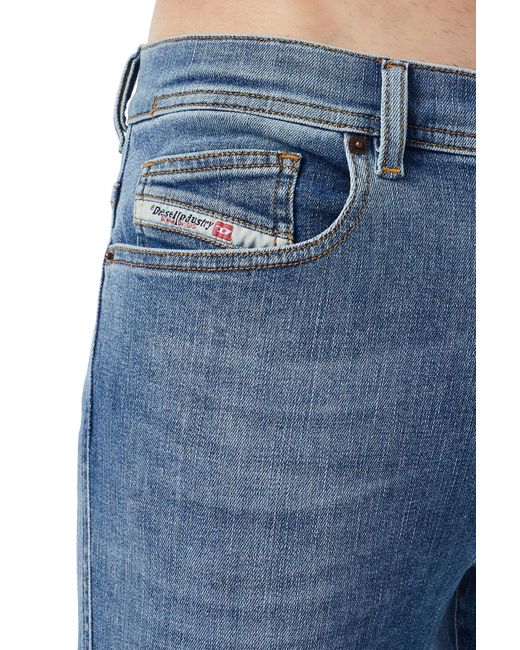 DIESEL Blue 1983 D-Amny 09C01 Skinny Jeans for men