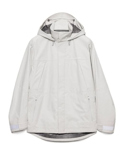 Prada Gray Technical Fabric Jacket for men
