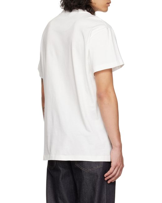 Jil Sander White 3-Pack Short-Sleeved T-Shirt Set for men