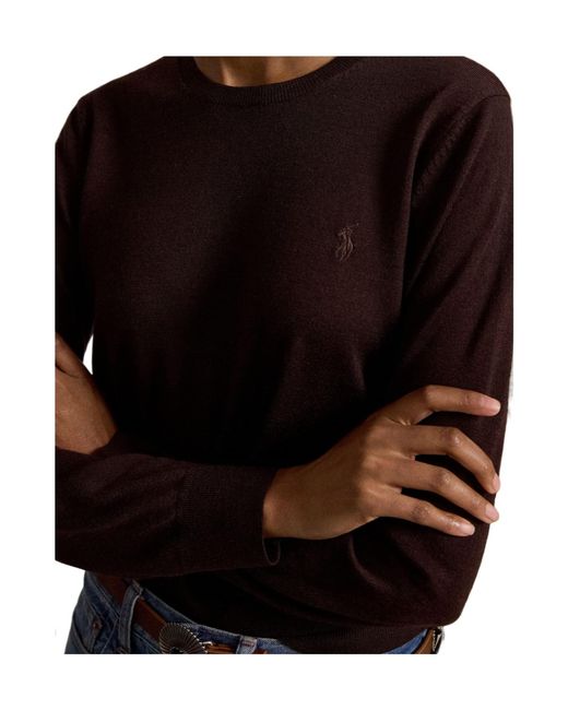 Polo Ralph Lauren Purple Crew Neck Sweater