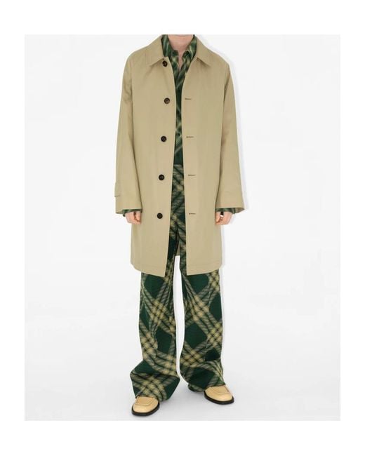 Burberry Natural Coat for men