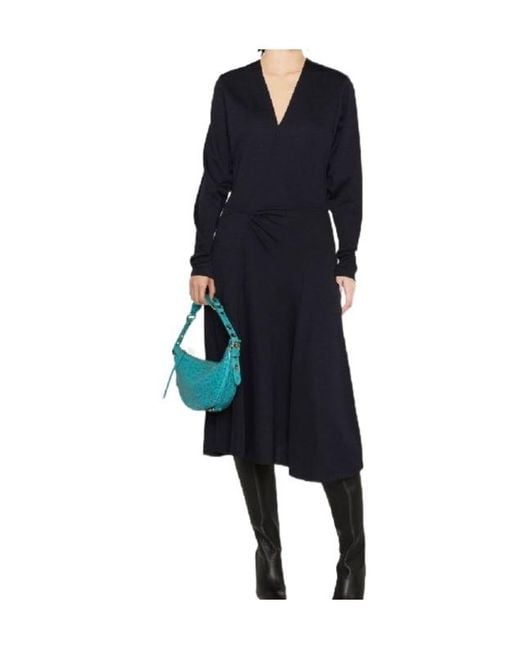 Isabel Marant Black Wrap Dress