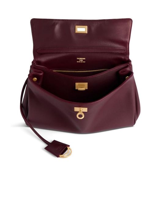 Balenciaga Purple Rodeo Small Top Handle Bag