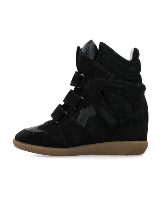 Isabel Marant Black Bekett Sneakers