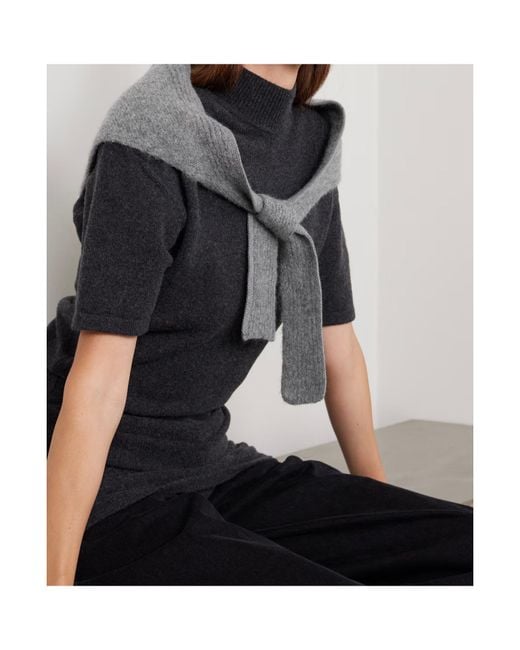 Jacquemus Gray The Gros Grain Shawl